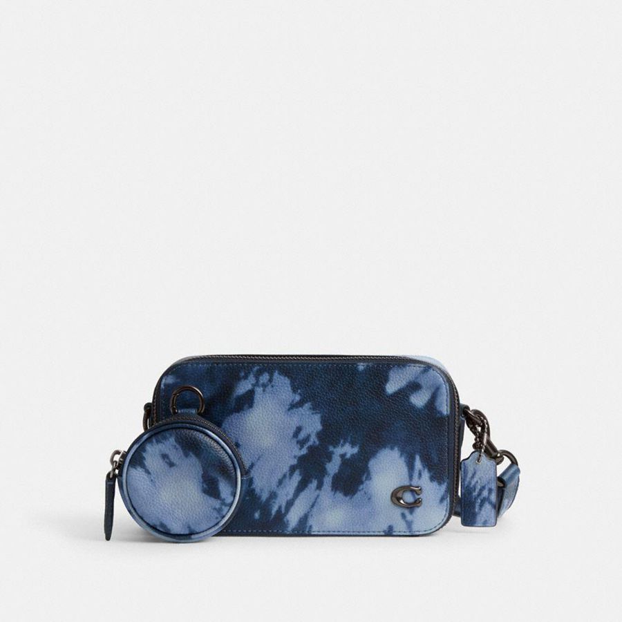 Bolsa Cruzada COACH Hombre Azul Marino | 328-MIZYSX