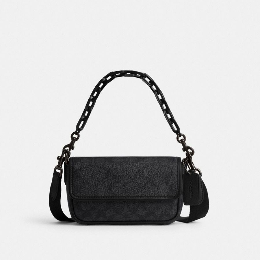 Bolsa Cruzada COACH Hombre Gris | 475-EDZJCB