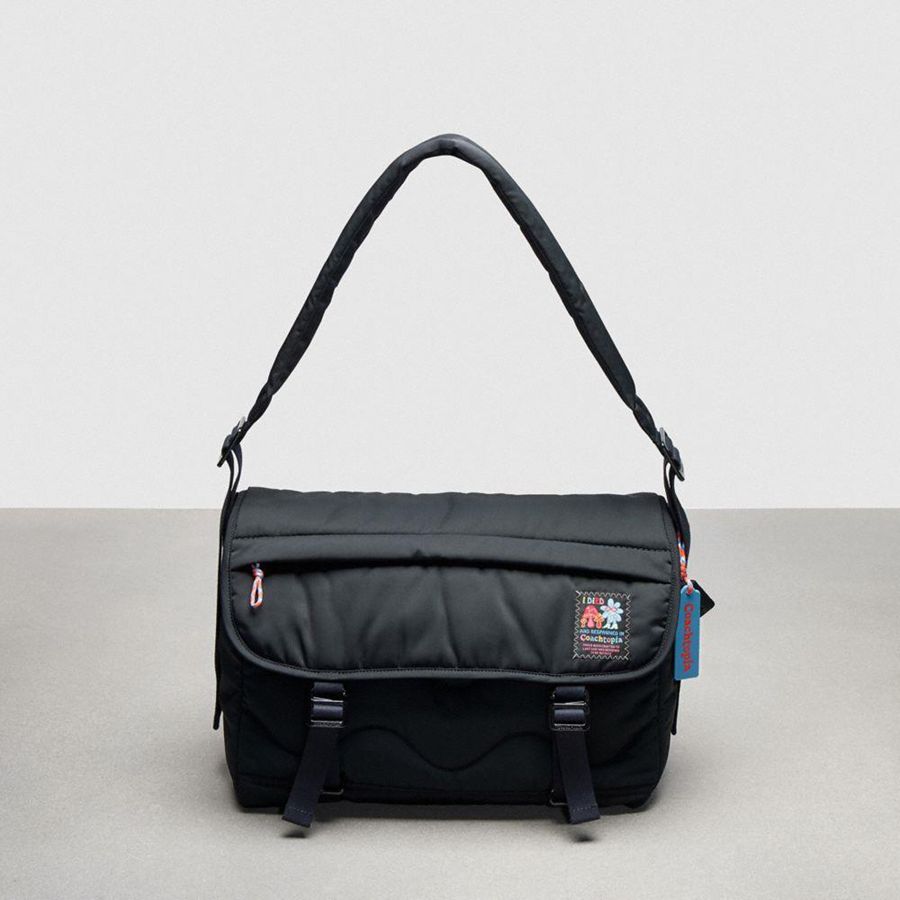 Bolsa Cruzada COACH Hombre Negras | 724-ZIFYSK