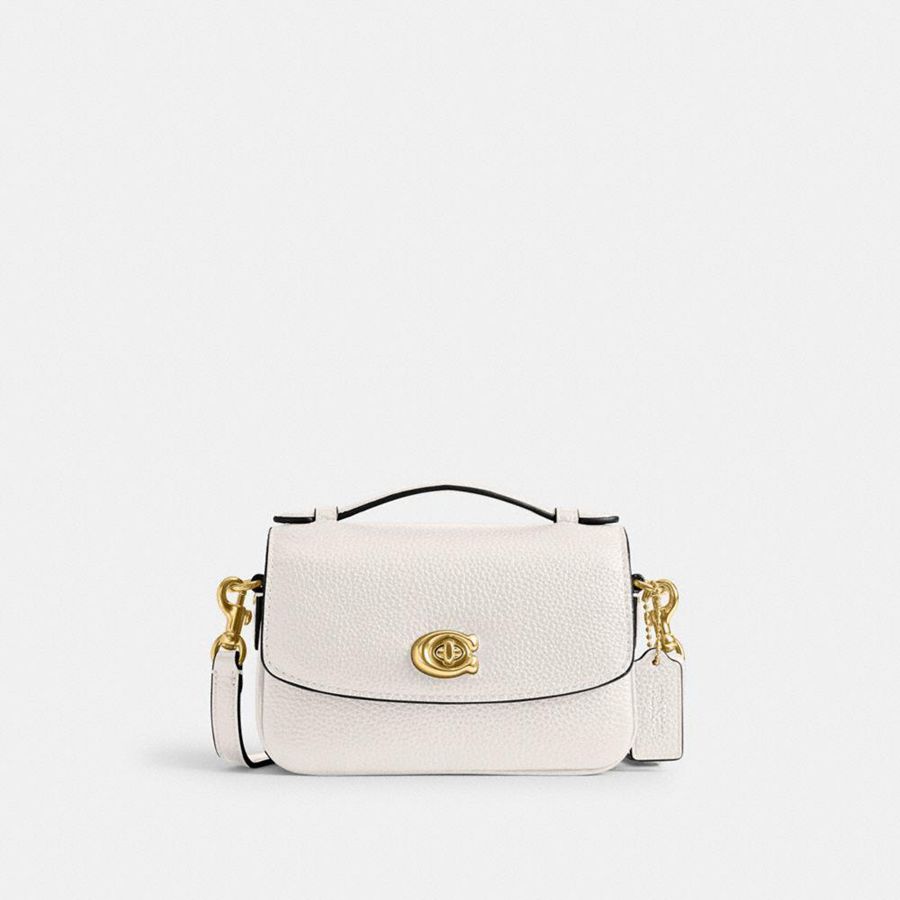 Bolsa Cruzada COACH Mujer Blancas | 129-BSOZTP