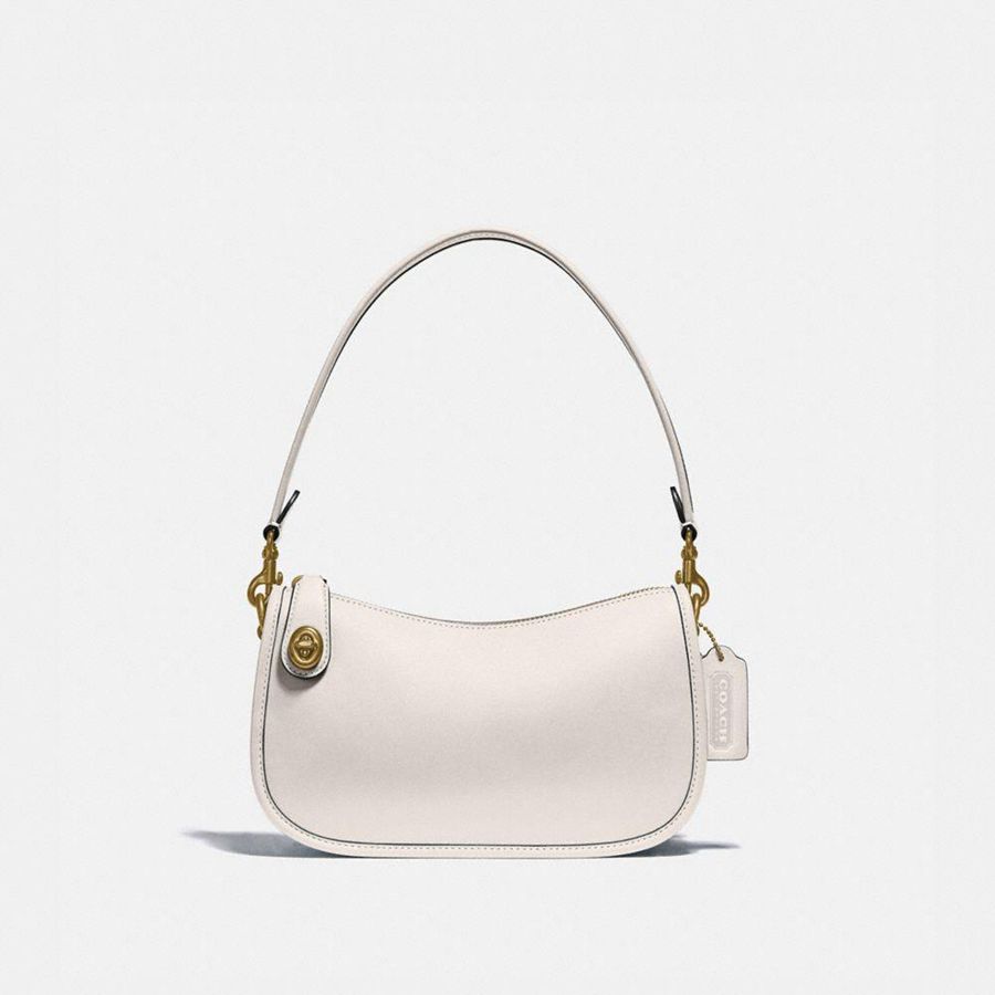 Bolsa Cruzada COACH Mujer Blancas | 718-WXKNGF