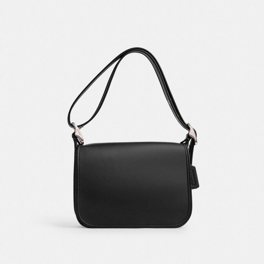 Bolsa Cruzada COACH Mujer Negras | 142-XCDSNJ