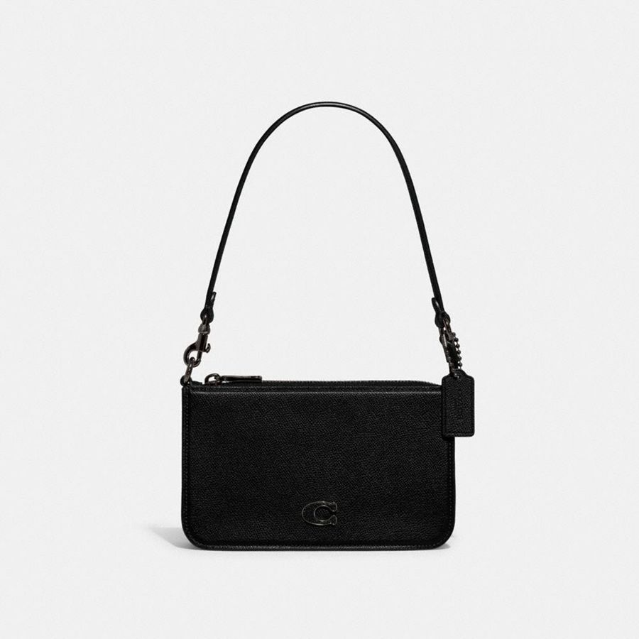 Bolsa Cruzada COACH Mujer Negras | 261-MGHOTA