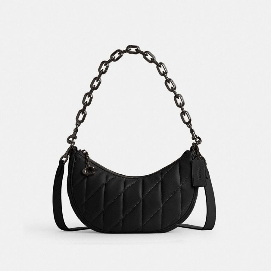 Bolsa Cruzada COACH Mujer Negras | 456-TVMGXA