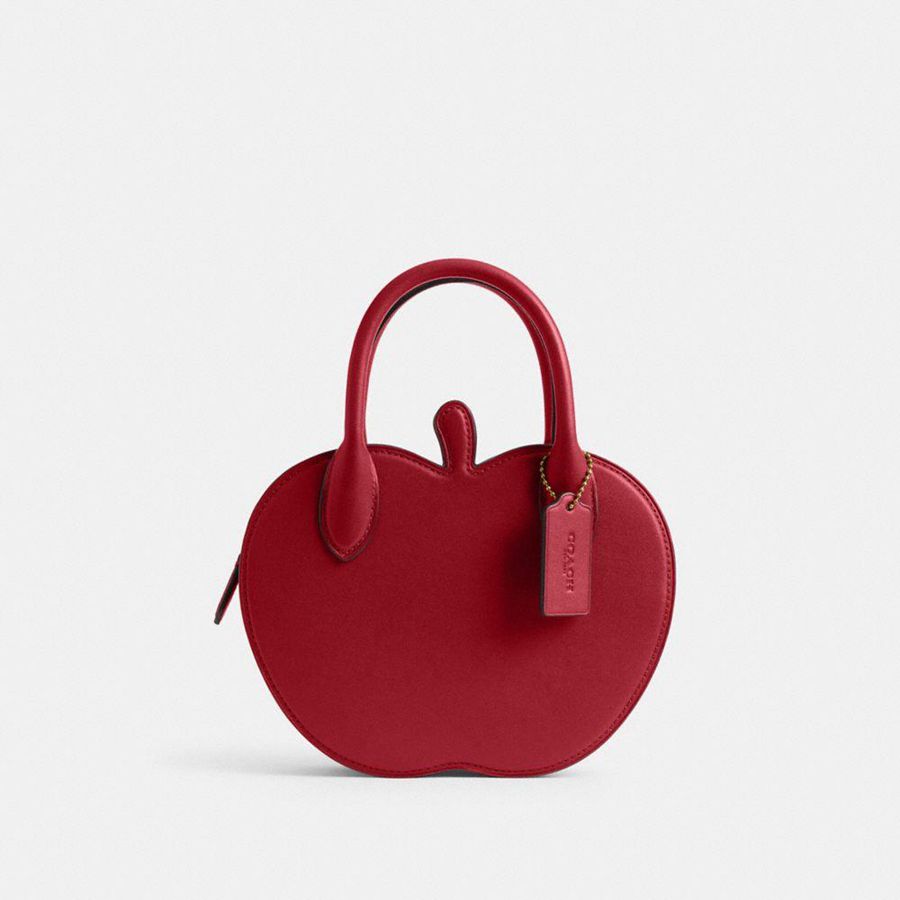 Bolsa Cruzada COACH Mujer Rojas | 834-QOHTRF