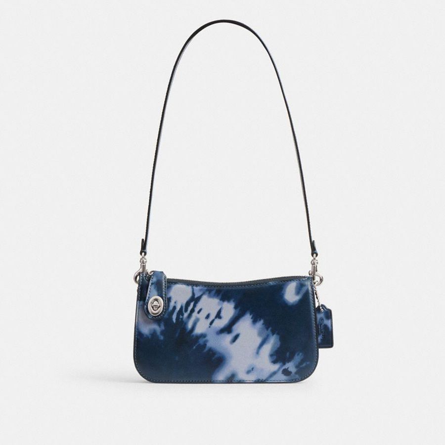 Bolsa de Hombro COACH Mujer Azul Marino | 680-KZVJUB