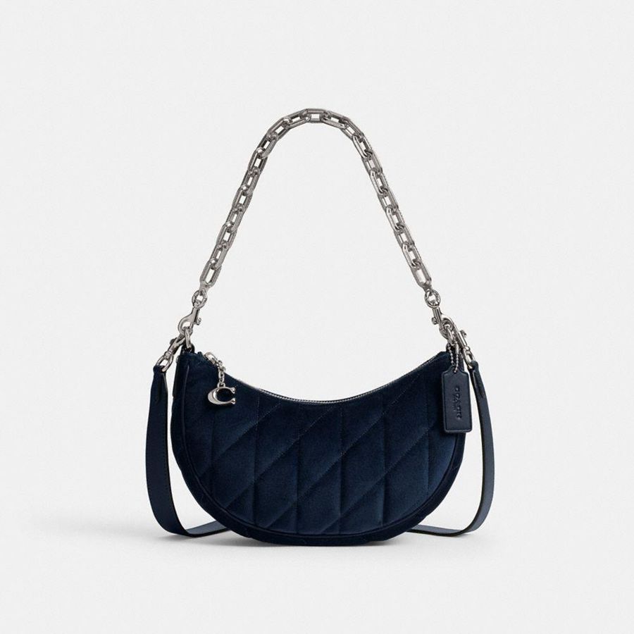 Bolsa de Hombro COACH Mujer Azul Marino | 056-SIOEQN