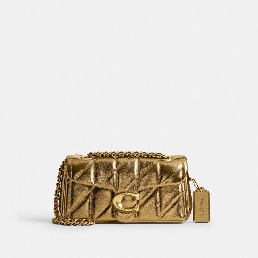Bolsa de Hombro COACH Mujer Doradas | 821-EIRDTM