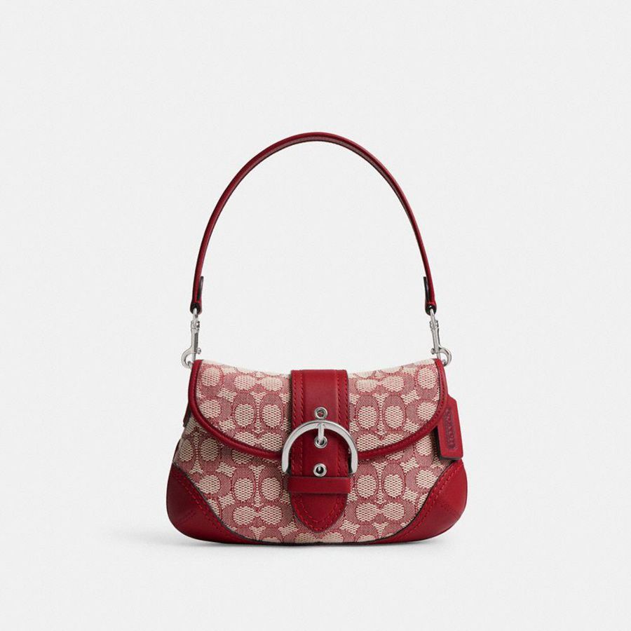 Bolsa de Hombro COACH Mujer Rojas | 145-MKVCYL