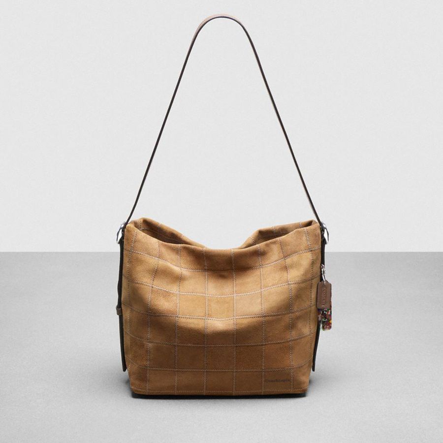 Bolso Hobo COACH Mujer Amarillo | 123-BHASOU