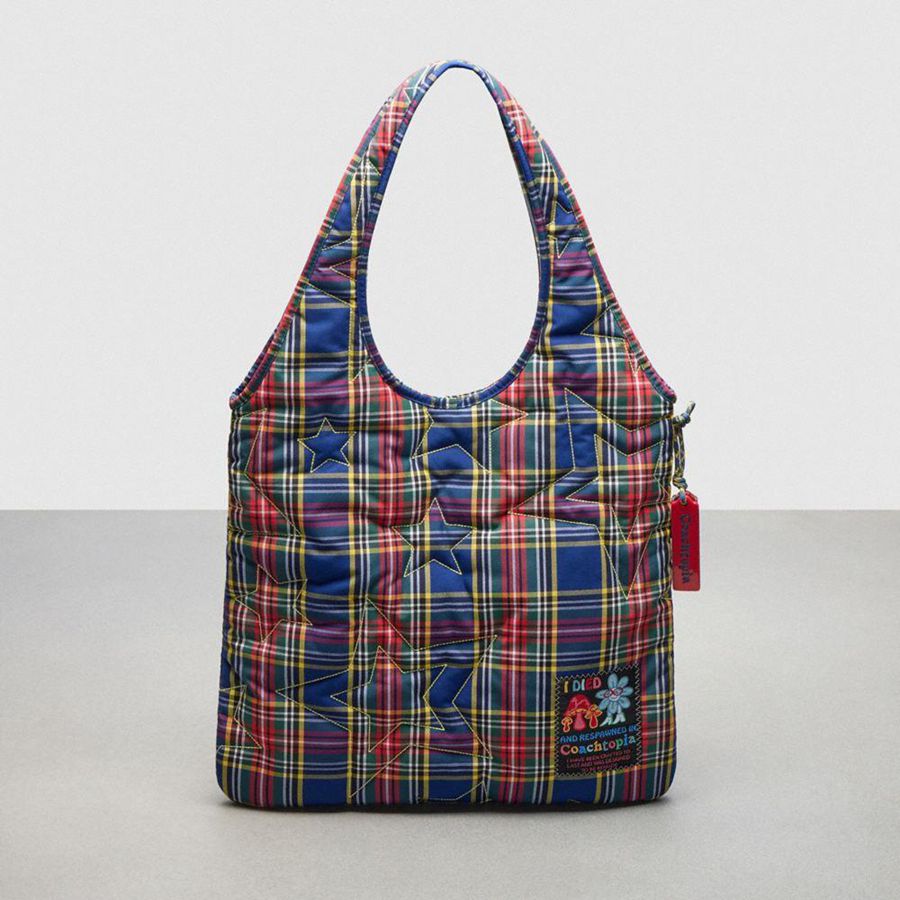 Bolso Hobo COACH Mujer Azules | 584-XZNYMC