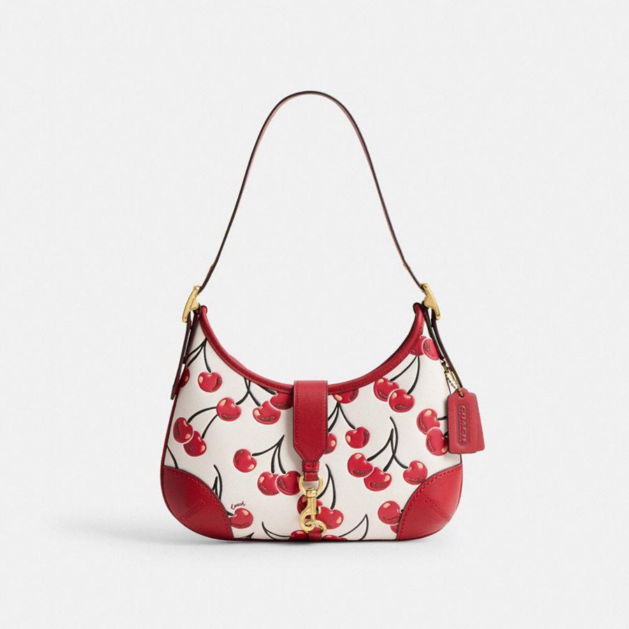 Bolso Hobo COACH Mujer Rojas | 432-FNTCDL