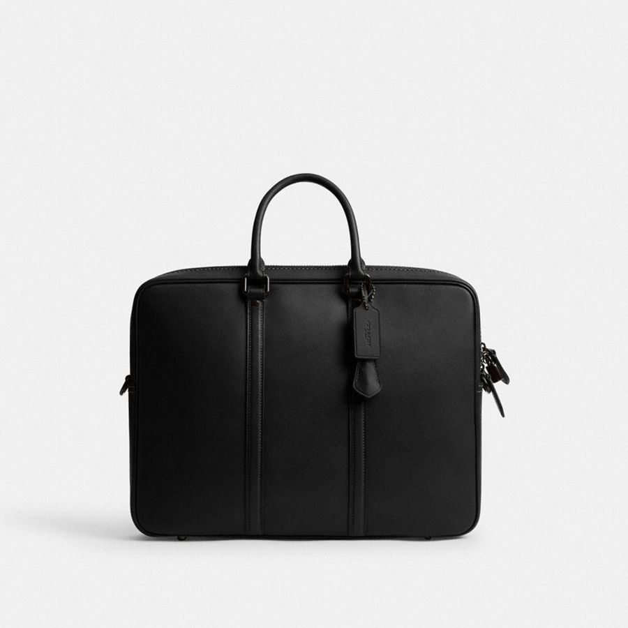 Bolso Tote COACH Hombre Negras | 941-QWNISZ