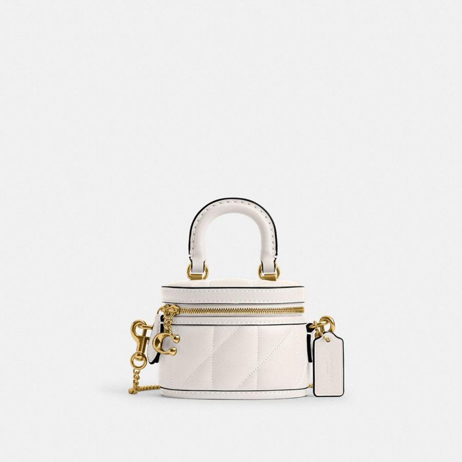 Bolso Tote COACH Mujer Blancas | 985-PUZQDF