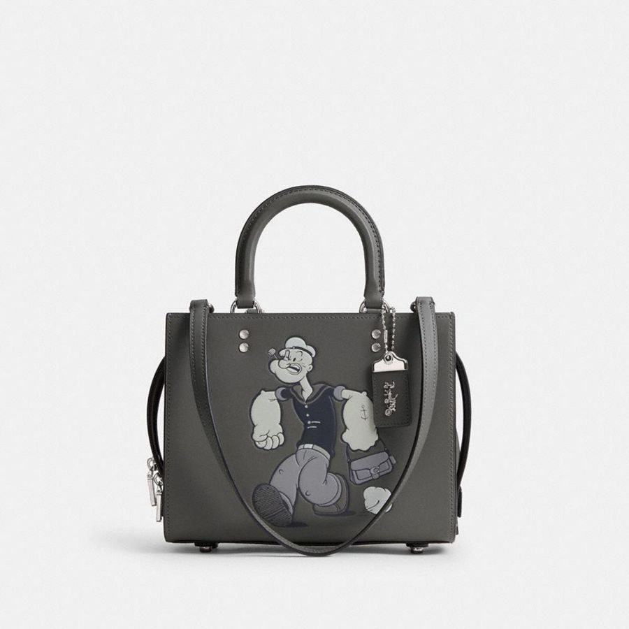 Bolso Tote COACH Mujer Gris | 809-DBWPEO