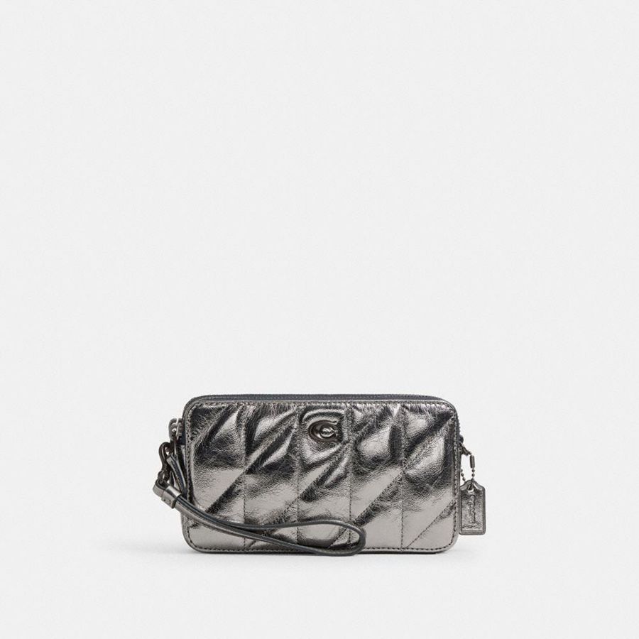 Bolsos De Mano COACH Mujer Plateadas | 096-OFYJQE