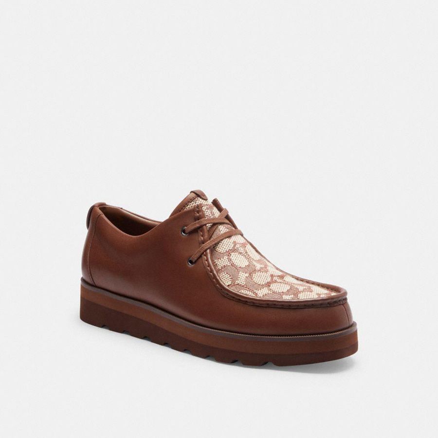 Botas COACH Hombre Marrones | 628-HWJPQF