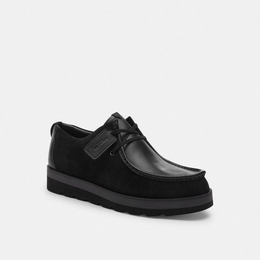 Botas COACH Hombre Negras | 456-KQJMYI