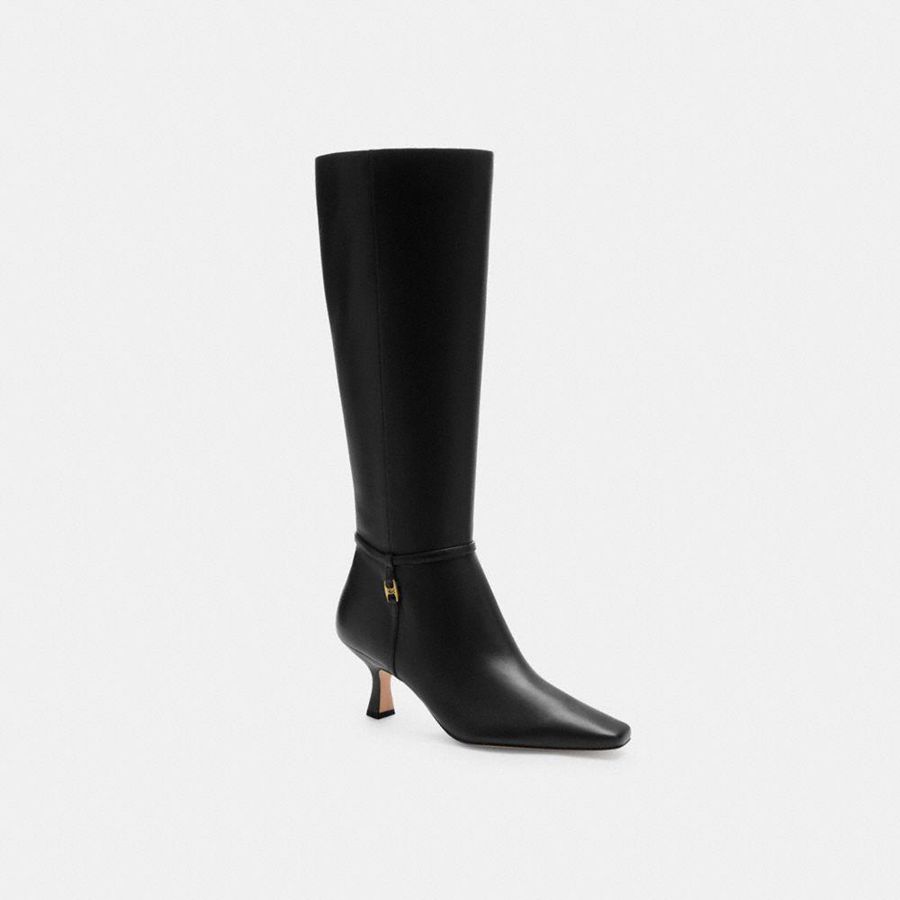 Botas COACH Mujer Negras | 192-NFDAIZ