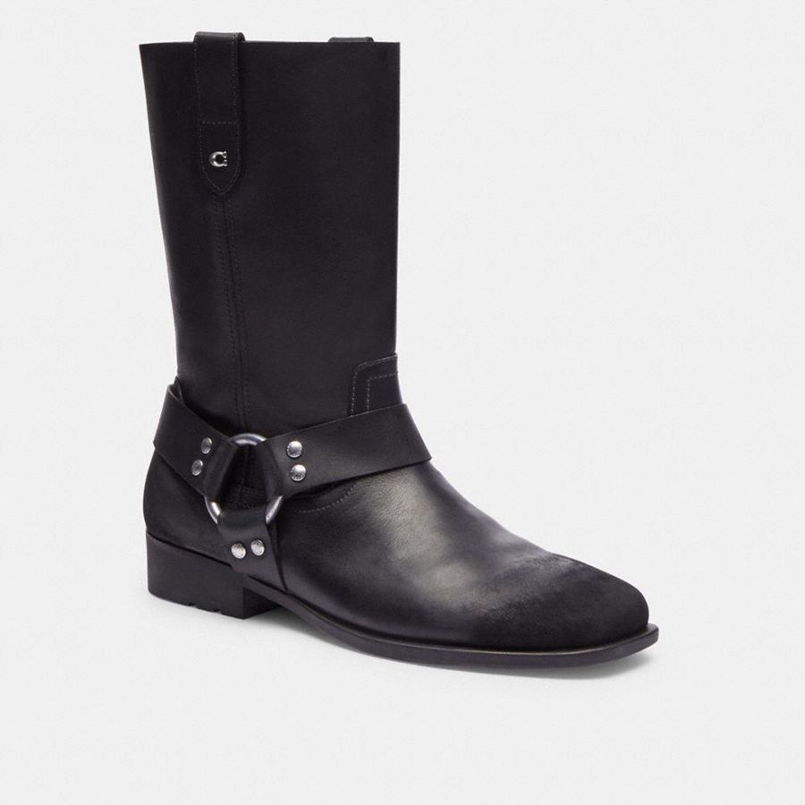 Botas COACH Mujer Negras | 689-FGANEH