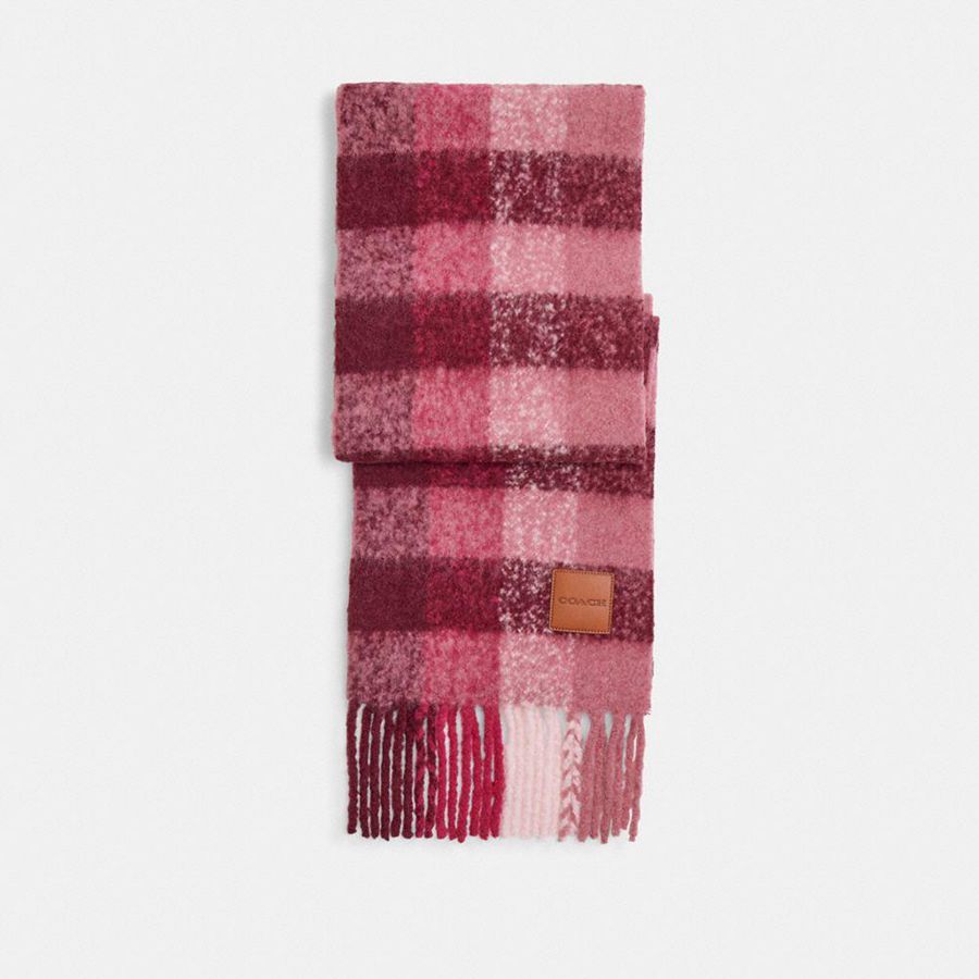 Bufanda COACH Mujer Rosas | 462-WHBCLU