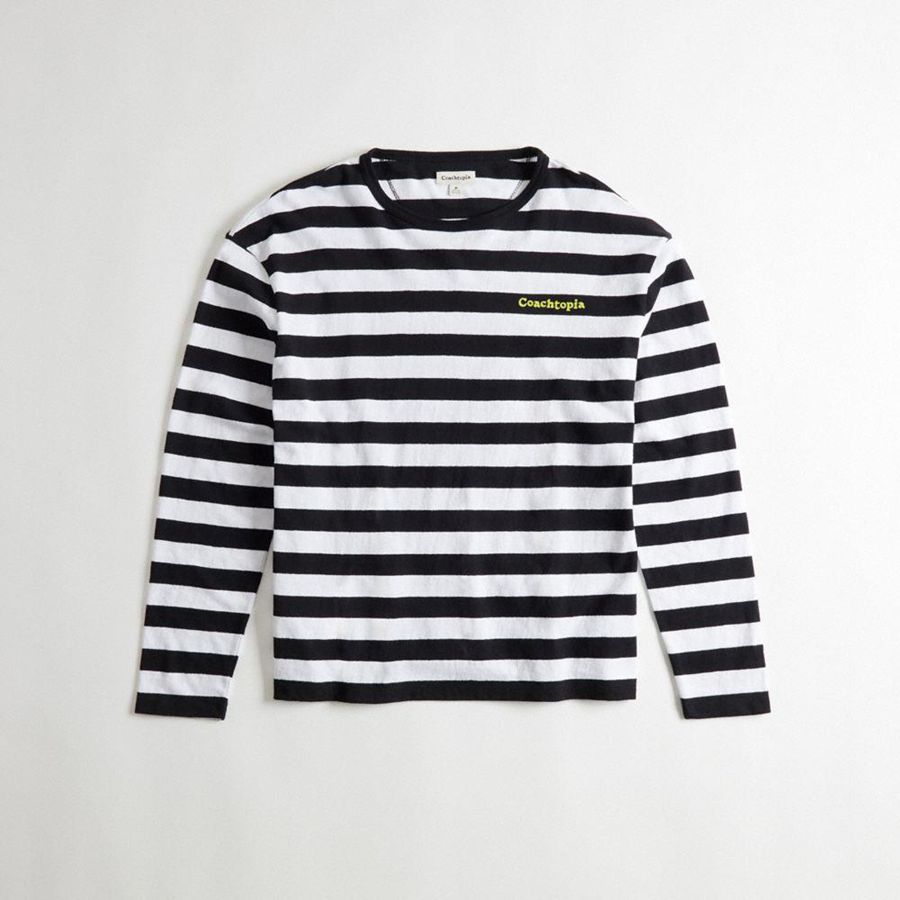 Camiseta COACH Hombre Negras | 192-TMZGRH