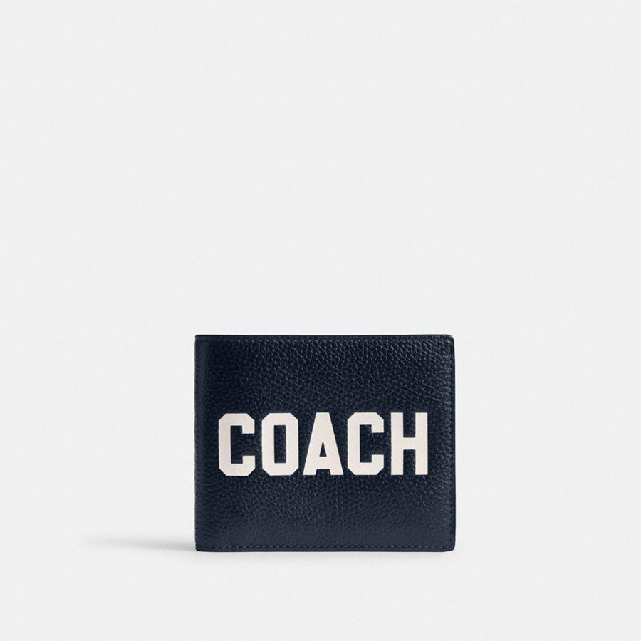 Cartera COACH Hombre Azul Marino | 842-DFUXPR