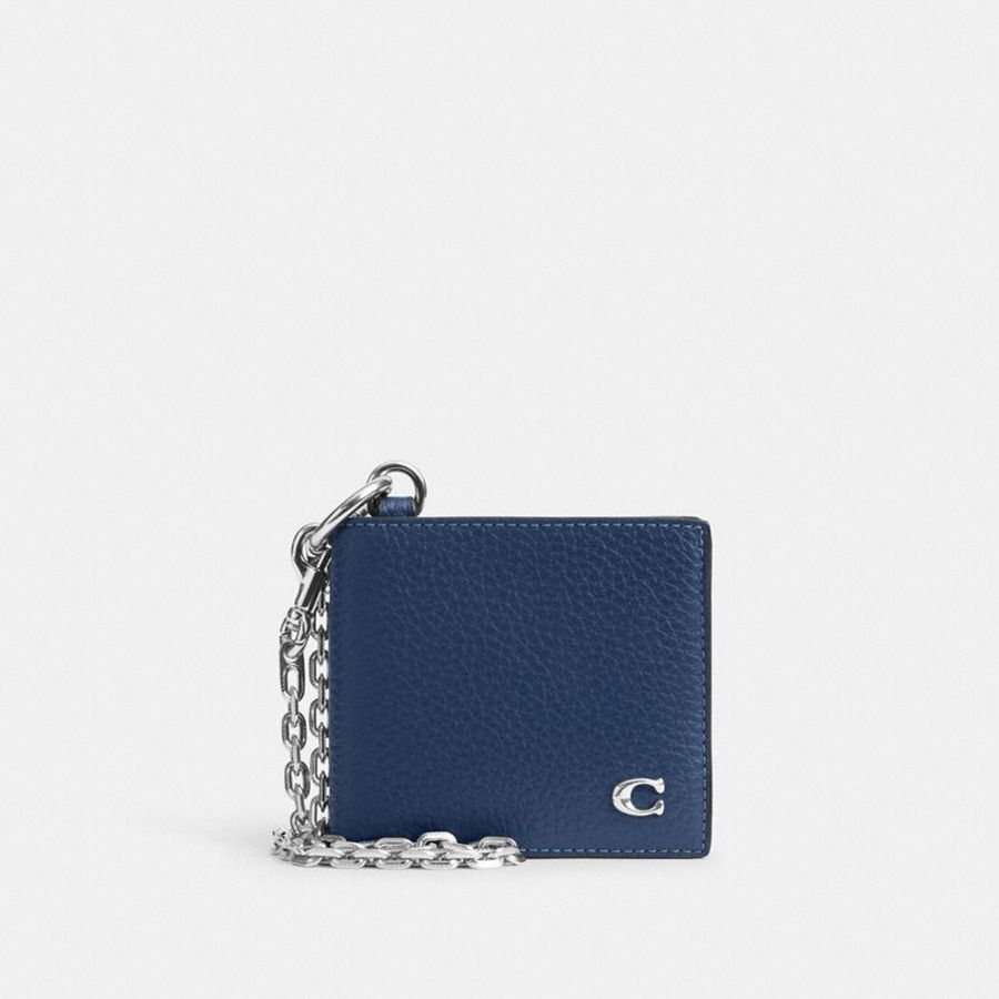 Cartera COACH Hombre Azules | 127-HNQLWP
