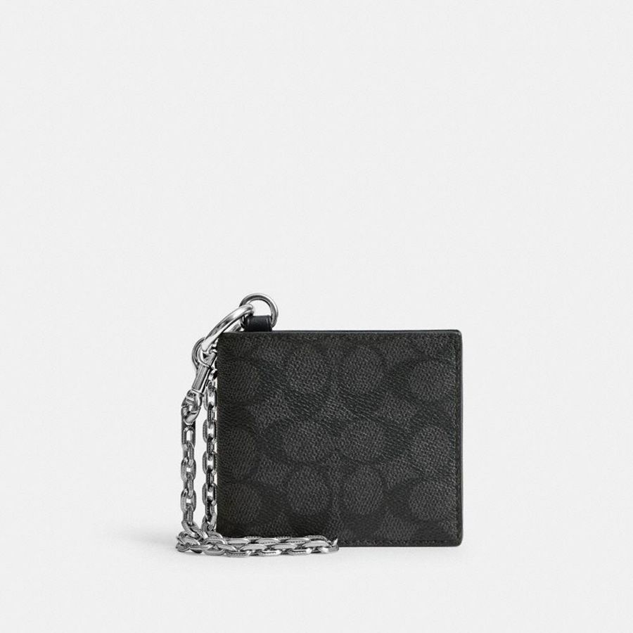 Cartera COACH Hombre Gris | 673-MJZPXA