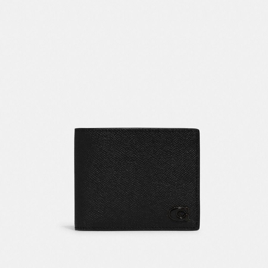 Cartera COACH Hombre Negras | 139-ICFWDH