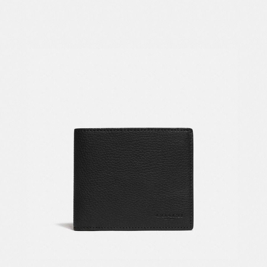 Cartera COACH Hombre Negras | 340-ZDFYIL