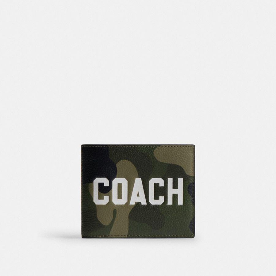Cartera COACH Hombre Verde | 576-HZSWRF