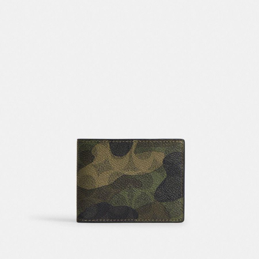 Cartera COACH Hombre Verde | 635-AMBNFV