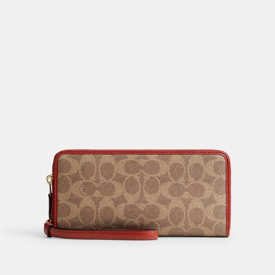 Cartera COACH Mujer Marrones | 823-FQHNCT