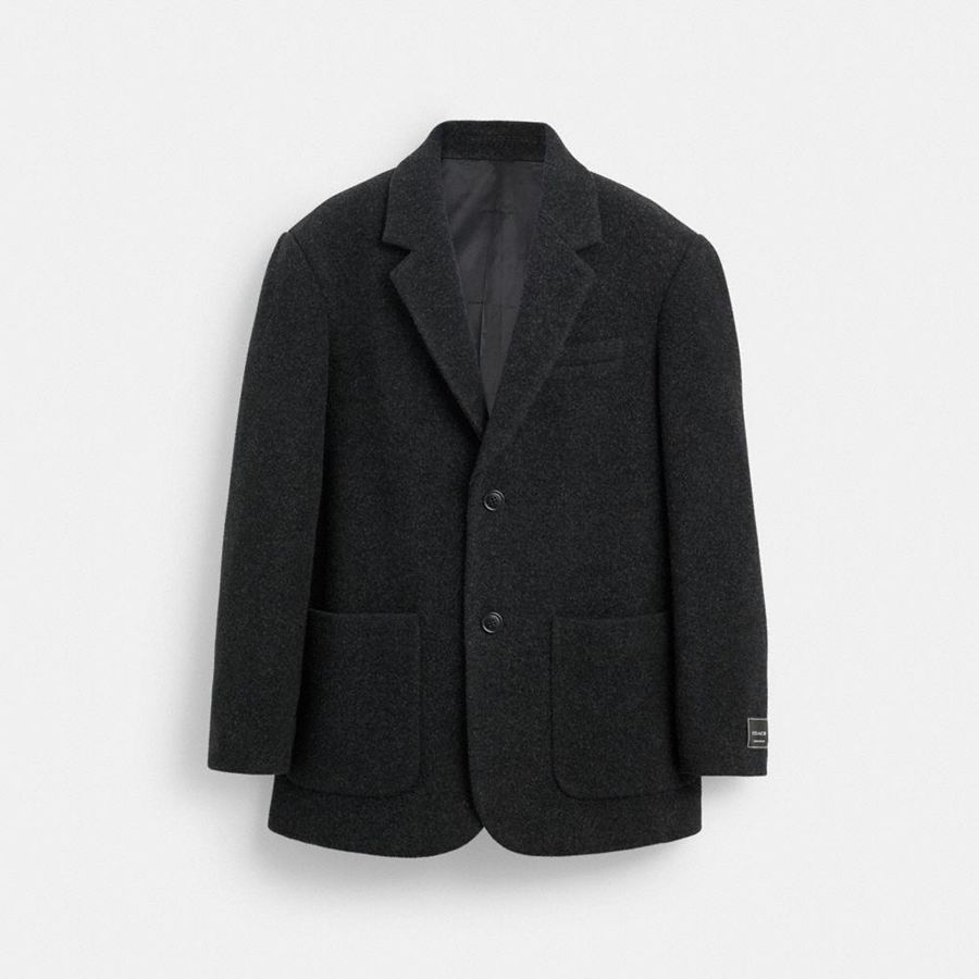 Chaqueta COACH Hombre Gris | 182-LESOPZ