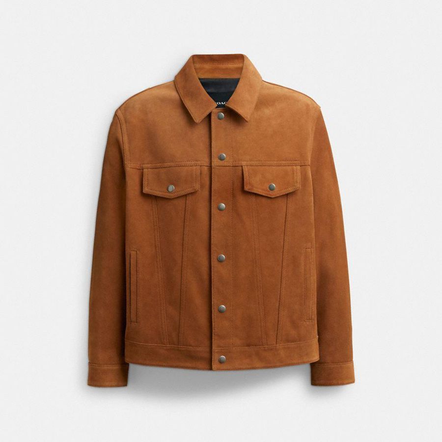Chaqueta COACH Hombre Marrones | 708-TPLJKA