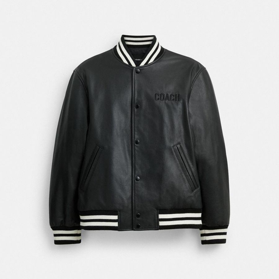 Chaqueta COACH Hombre Negras | 206-WQILAR