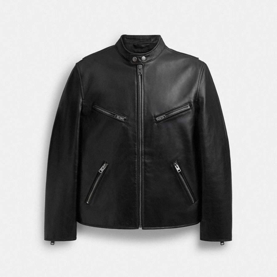 Chaqueta COACH Hombre Negras | 298-SPCJVK