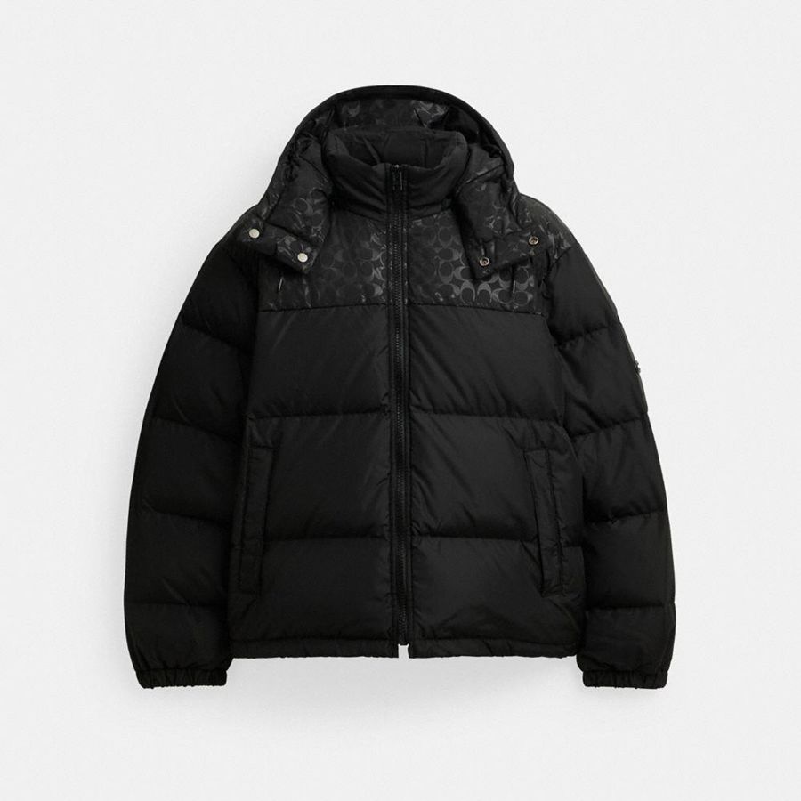 Chaqueta COACH Hombre Negras | 672-SYRKCG