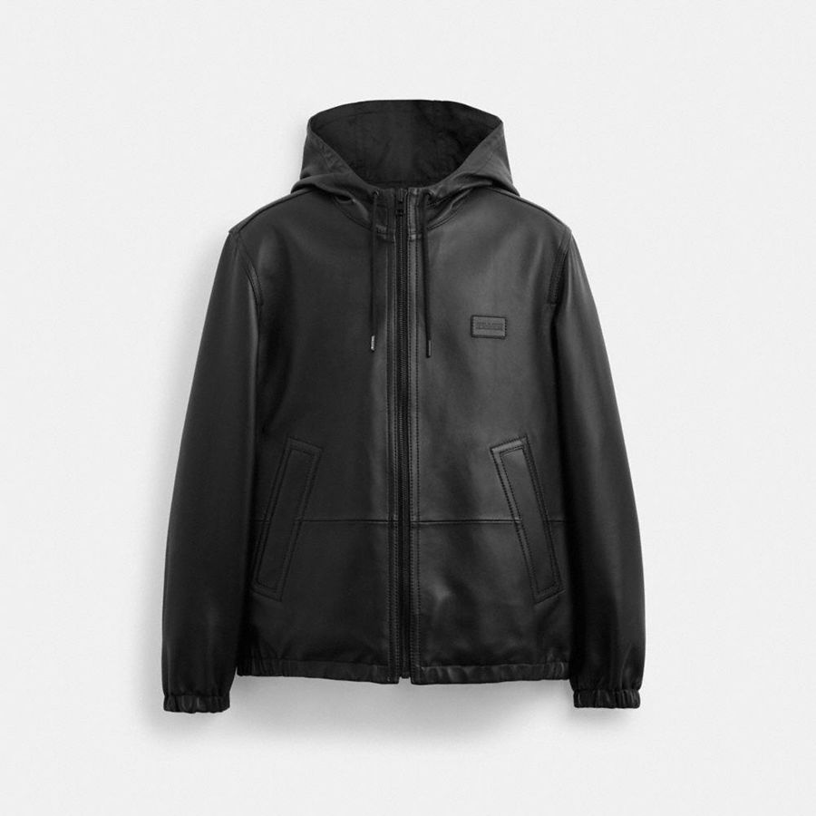 Chaqueta COACH Hombre Negras | 986-LYQHPN