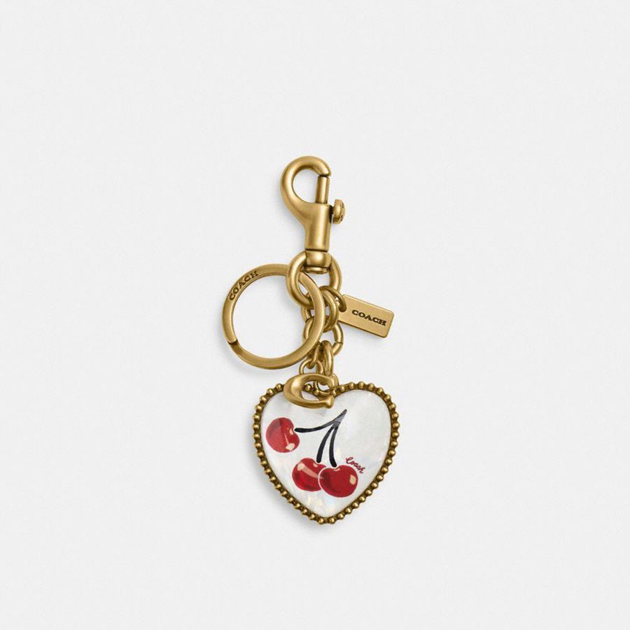 Charms COACH Mujer Doradas | 075-MSKQUY