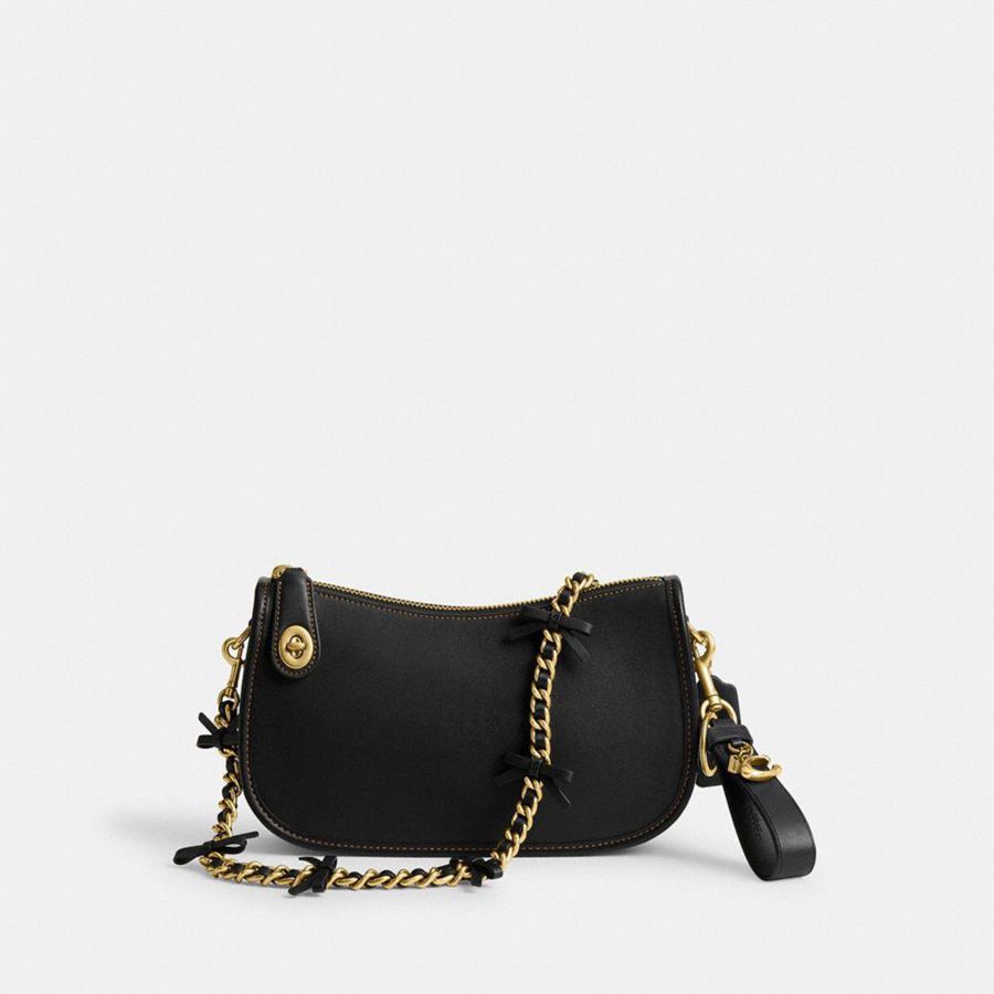Charms COACH Mujer Doradas | 675-KZLOMI