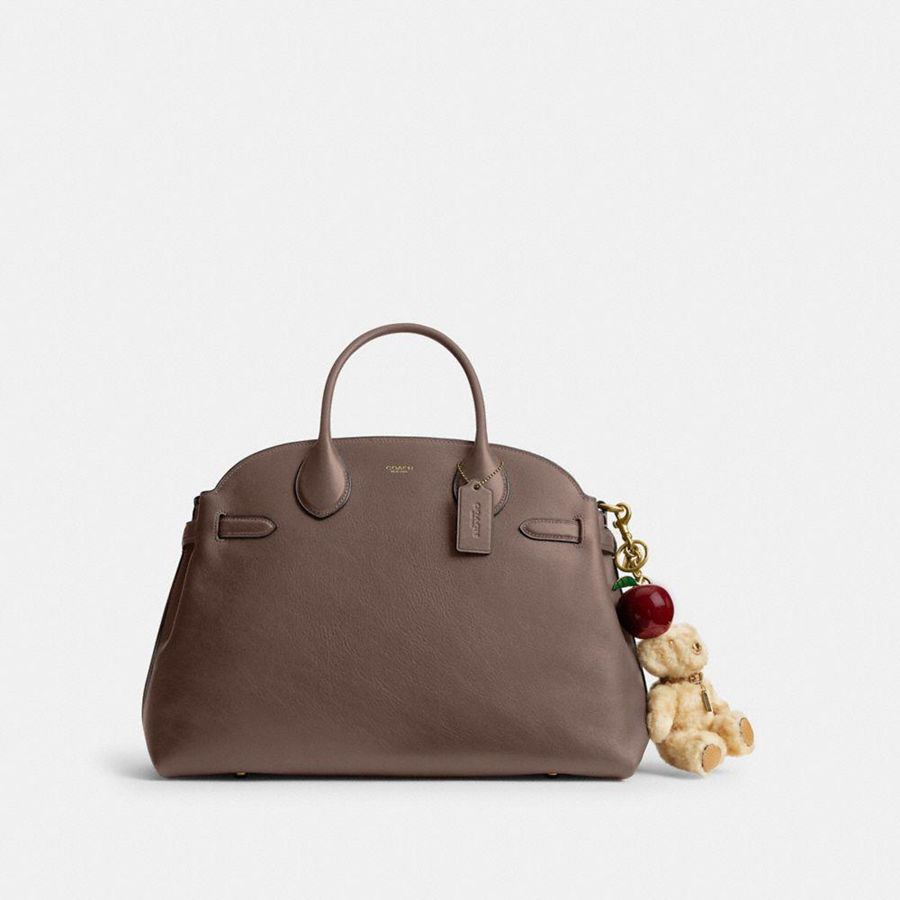 Charms COACH Mujer Doradas | 897-WUVEMG