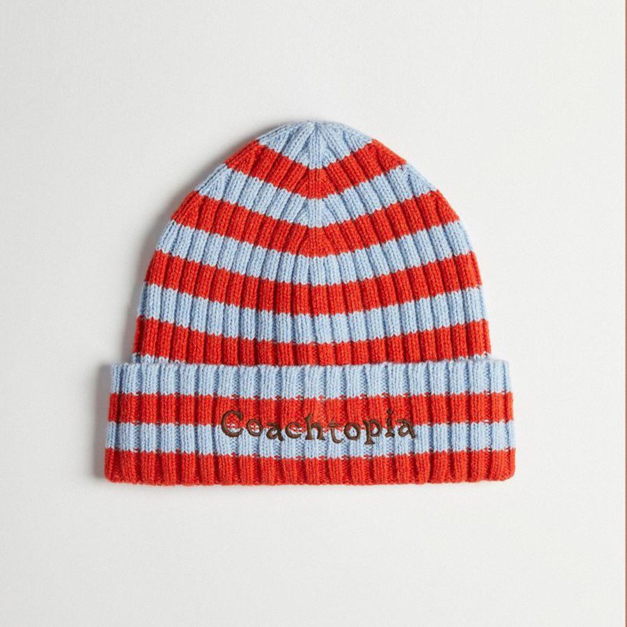 Gorro COACH Hombre Rojas | 147-FGKVHU