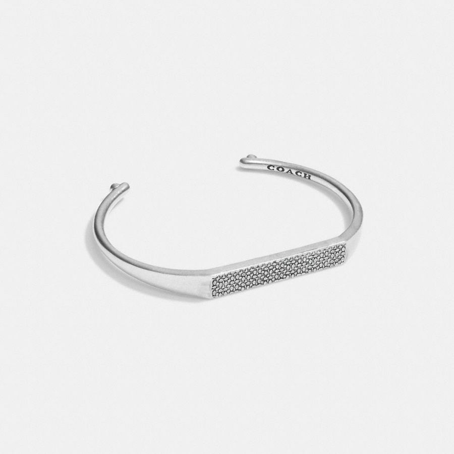 Joyeria COACH Hombre Plateadas | 379-MEHQNO