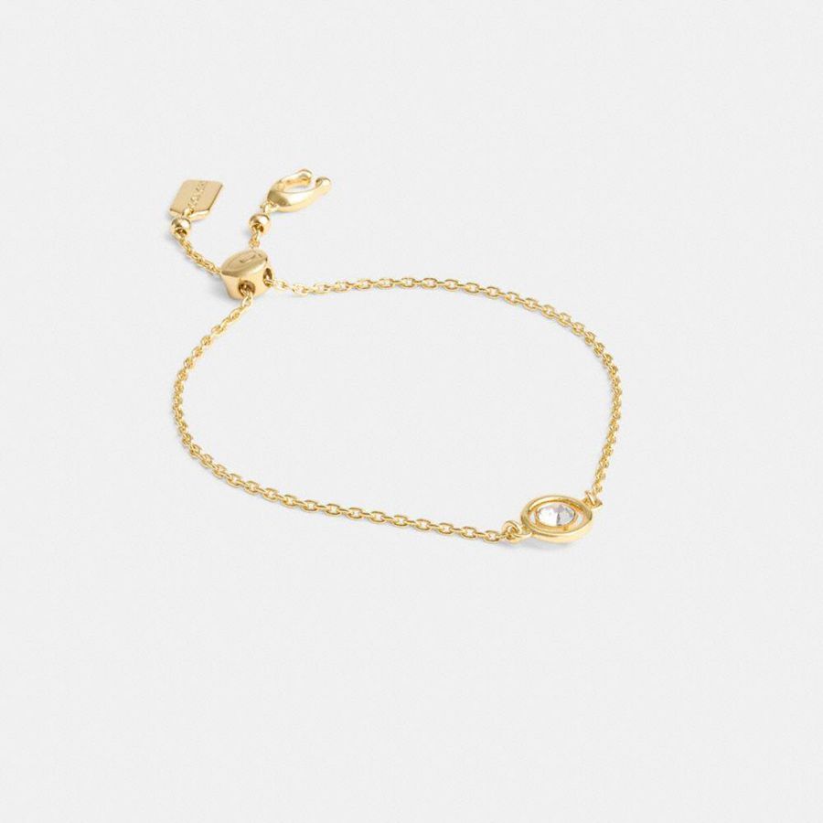 Joyeria COACH Mujer Doradas | 829-QAKFMY