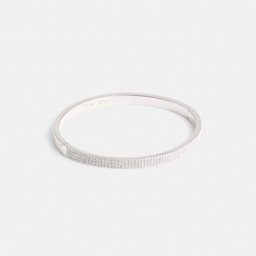 Joyeria COACH Mujer Plateadas | 470-ZJRWPF