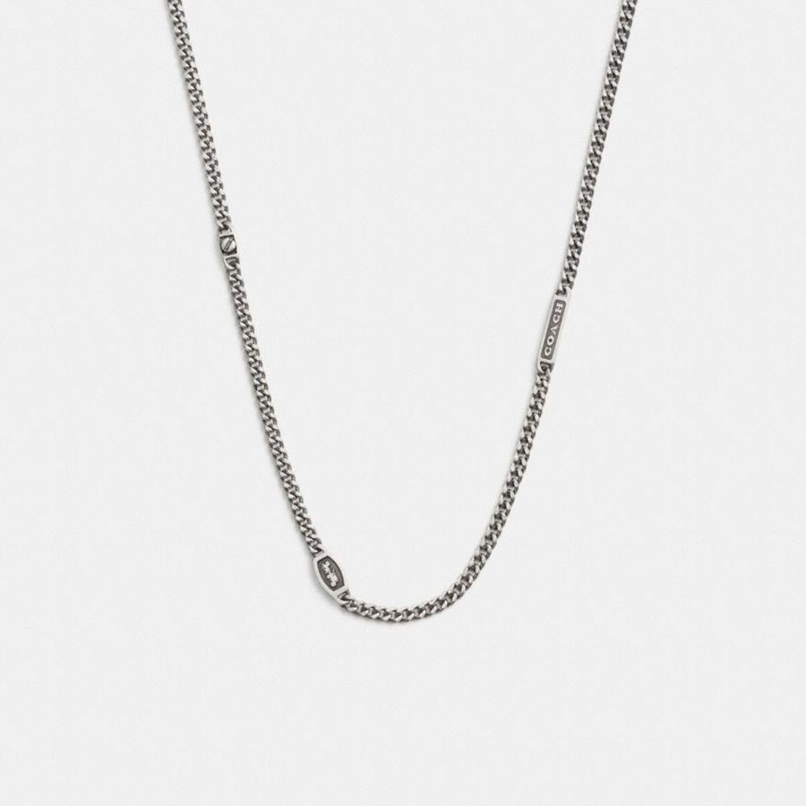 Joyeria COACH Mujer Plateadas | 967-NQYGZC