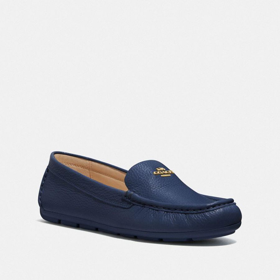 Mocasines COACH Mujer Azules | 263-LWKIZV