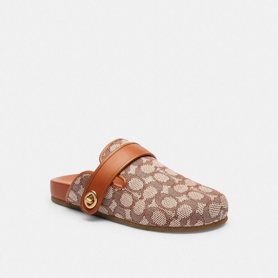 Mocasines COACH Mujer Marrones | 360-JBKOMW